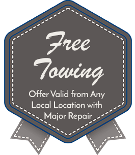 Free Towing With Major Repair Special Offer